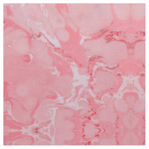 Tissu Girl Artsy moderne Motif en pierre de marbre rose