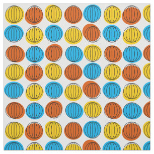Tissu Globe Multi petit