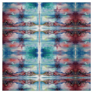 TISSU GNOMON ET DAME DU LAC
