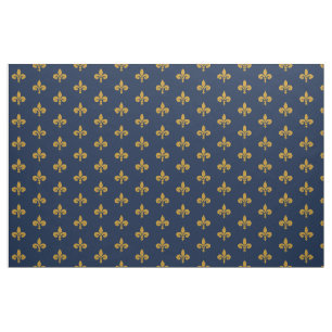 Tissu Gold Fleur de Lis