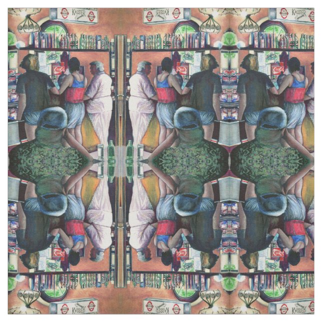 Tissu Golf Buffe, Budapest (Échantillon)