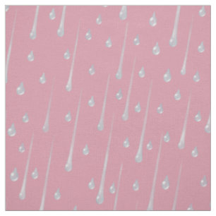 Tissu Gouttes de Pluie Tombantes Jolie Journée Pluvieuse