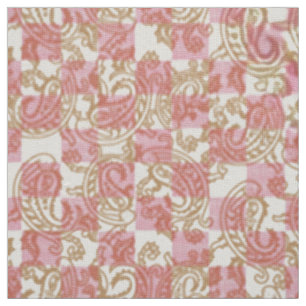 Tissu Gradient Or Rose. Papier peint géométrique