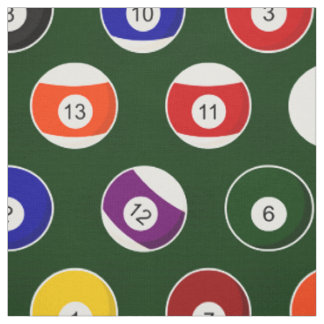 Tissu Grande répétition de piscine de boule de motif