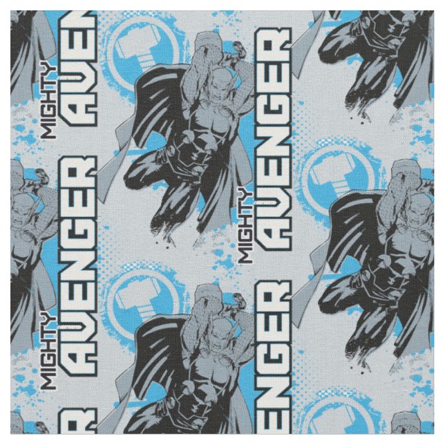 Tissu Graphique de personnage de Mighty Avenger (Fermer)