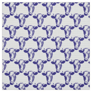 Tissu Graphique pourpre de vache à art de bruit