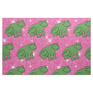 Tissu Grenouille verte Animaux amphibiens Parties scinti