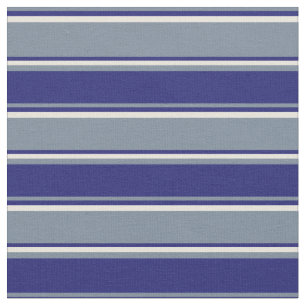Tissu gris ardoise clair, bleu nuit et beige