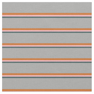 Tissu Gris d'ardoise foncée, rose pâle, chocolat et gris