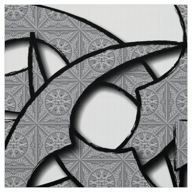 Tissu Gris de Ninja (Échantillon)
