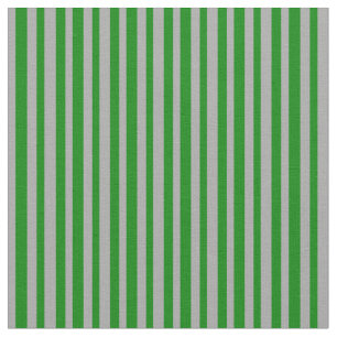 Tissu Gris vert et gris foncé Motif rayé/lin