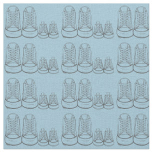 Tissu Grosse Petite Chaussures Nouveau bébé Garçon Bleu 