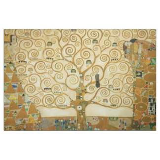 Tissu Gustav Klimt L'Arbre De Vie Art Nouveau Vintage