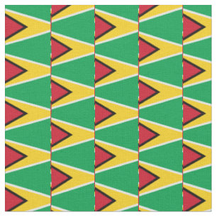 Tissu Guyana Flag & Guyana Trendy Fabric/fashion