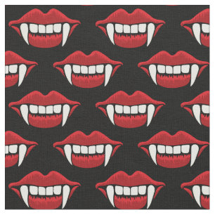 Tissu Halloween amusant et drôle de vampire
