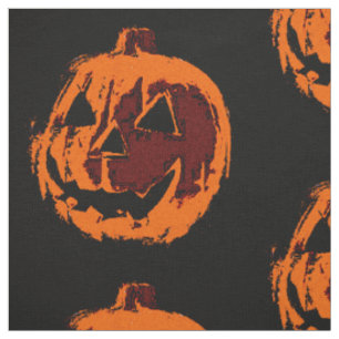 Tissu Halloween Citrouille - grunstyle + vos idées