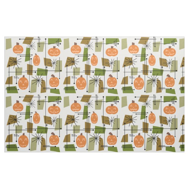 Tissu Halloween Moderne (Fat Quarter)
