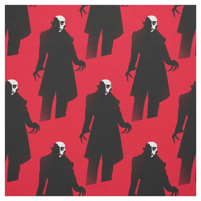 tissu halloween nosferatu (Échantillon)