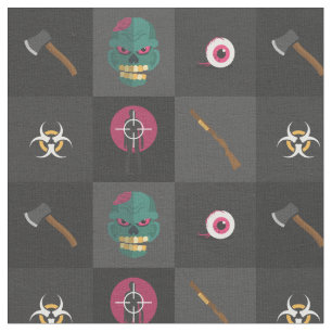 Tissu halloween zombie hunter