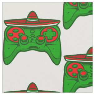 Tissu happy cinco de mayo gamer geeky mexicaine