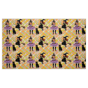 Tissu Happy Halloween Fabric
