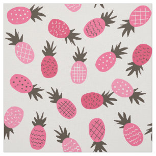 Tissu Hawaiian Pineapple Motif Design tropical