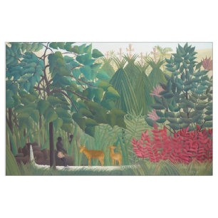 Tissu Henri Rousseau - La cascade