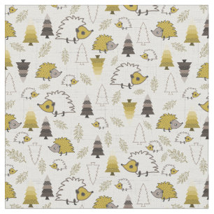 Tissu Hérisson Nocturne Fun Nigh Vision