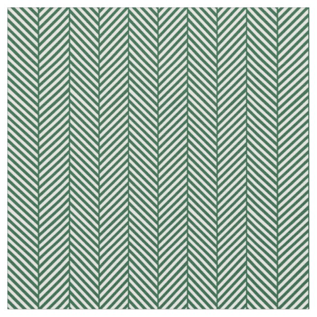 Tissu Herringbone de Hunter Green (Fermer)