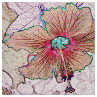 Tissu Hibiscus