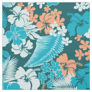 Tissu Hibiscus de la baie de Kona