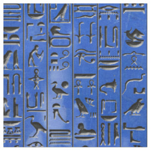 Tissu Hiéroglyphes dans la lazulite de Lapis