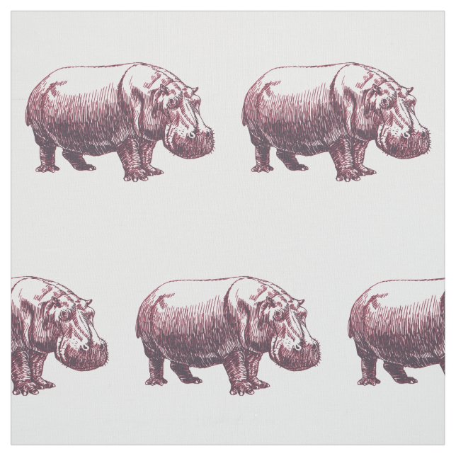 Tissu Hippopotame (Échantillon)
