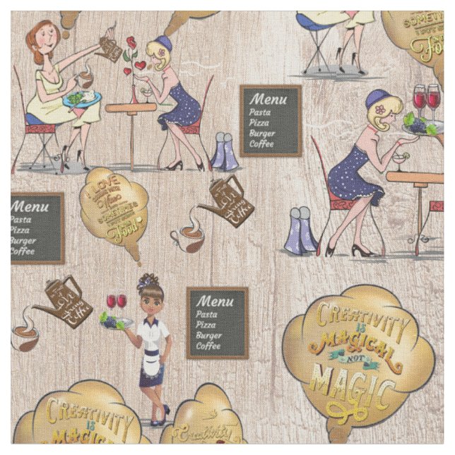 Tissu Histoires de papier peint Creative Magic Break Tim (Fermer)