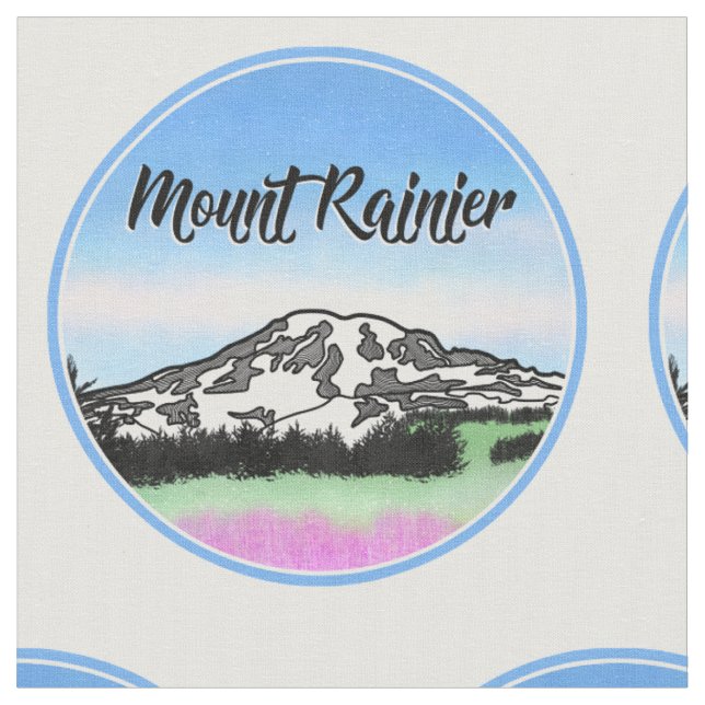 Tissu Hole Mount Rainier Jackson (Fermer)