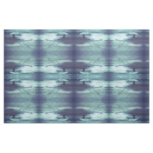 Tissu Homme sur le motif de vagues de mer