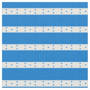 Tissu Honduras Flag & Honduras Trendy Fabric
