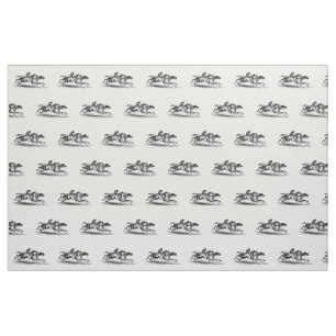Tissu Horse Race Toile