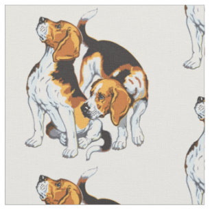 Tissu Hound beagle