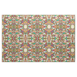 Tissu Huile d'or couleur Abstraite