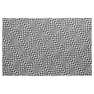 Tissu Illusion À damiers