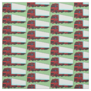 Tissu Illustration de camion roumain