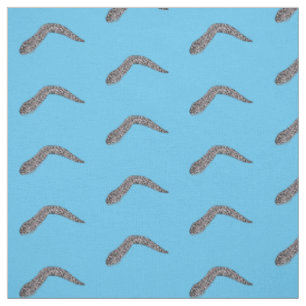 Tissu Illustration de caricature de murène tachetée