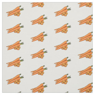 Tissu Illustration de carotte