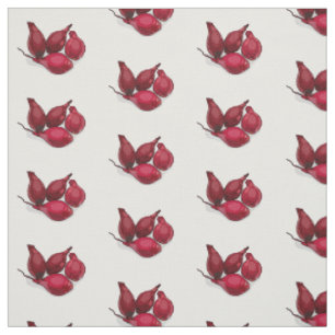Tissu Illustration de dessin animé Shallot