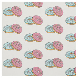 Tissu Illustration de Donut