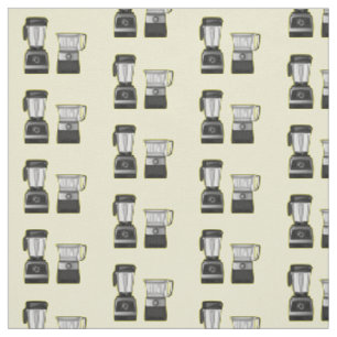 Tissu Illustration du processeur et du mixeur alimentair