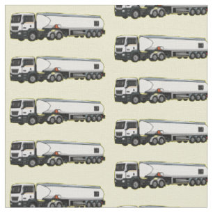 Tissu Illustration du transport de carburant par camion-