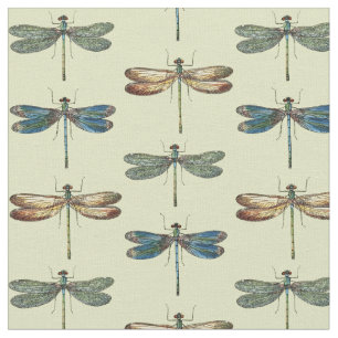Tissu Illustrations de libellule