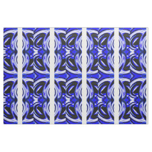 Tissu Imaginaire bleu